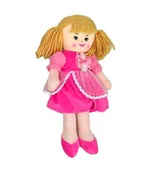 Lalki dla dziewczynek - Lalka szmacianka 30cm miękka RÓŻNE KOLORY - miniaturka - grafika 1