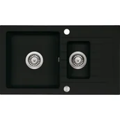 Zlewozmywaki - Deante Zlewozmywak Zorba ZQZ N513 Nero - miniaturka - grafika 1
