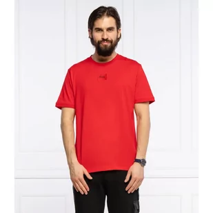 HUGO T-shirt Diragolino212 | Regular Fit - Koszulki męskie - miniaturka - grafika 1