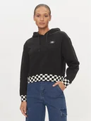 Bluzy damskie - Vans Bluza Boom Boom Check VN000GJ2 Czarny Regular Fit - miniaturka - grafika 1