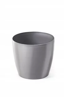 LAMELA Osłonka Magnolia 18cm srebrny metalik - Donice - miniaturka - grafika 1