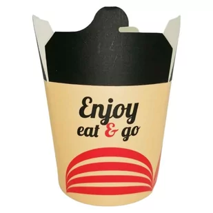 Opakowanie Foodbox 750ml Enjoy eat & go 50szt $ - Opakowania gastronomiczne - miniaturka - grafika 1