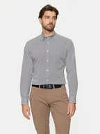 Koszule męskie - Jack&Jones Koszula Matheo 12261090 Szary Slim Fit - miniaturka - grafika 1
