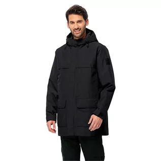 Kurtki męskie - Męska parka Jack Wolfskin WINTERLAGER PARKA M black - M - grafika 1