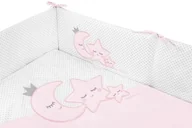 Pościel dla dzieci - Pościel 100x135 Magiczne Gwiazdki róż 3 cz. - miniaturka - grafika 1
