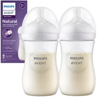 Butelki dla niemowląt - 2X Antykolkowa Butelka Dla Dzieci Philips Avent Scy903/01 Responsywna - miniaturka - grafika 1