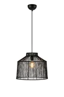 Lampy sufitowe - Lampa wisząca z plecionym abażurem, do kuchni 108668 z serii CAPANNA - miniaturka - grafika 1