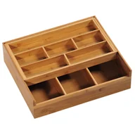 Pozostałe akcesoria kuchenne - Kesper 70820 pojemnik do przechowywania z bambusa, brązowa, 40 x 30 x 20 cm 70820 - miniaturka - grafika 1