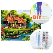 Malowanie po numerach - Malowanie po numerach W6438 Pejzaż - miniaturka - grafika 1