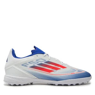 Buty do piłki nożnej adidas F50 League TF IF1343 Biały - Piłka nożna - miniaturka - grafika 1