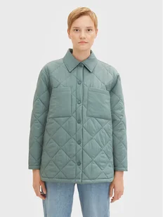 Tom Tailor Denim Kurtka przejściowa 1031392 Zielony Relaxed Fit - Kurtki damskie - miniaturka - grafika 1