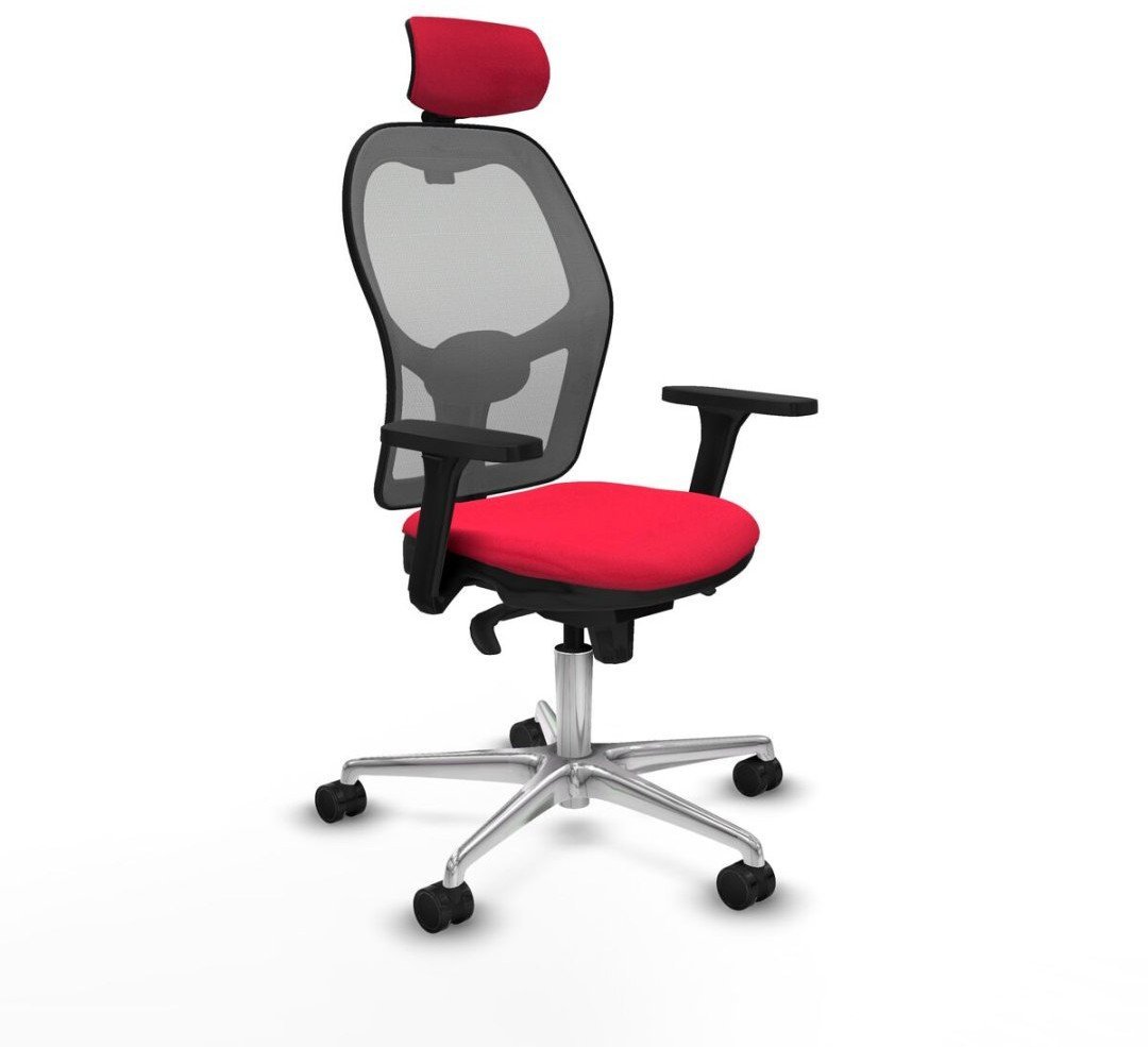 Krzesło Biurowe z Zagłówkiem Jorquera Piqueras y Crespo 3D086N2 Czerwony