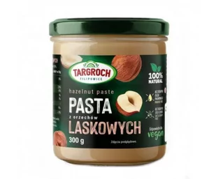 Pasta z orzechów laskowych 300g "Targroch" 1 szt. - Masło i margaryna - miniaturka - grafika 1