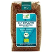 Zdrowa żywność - Bio Planet BIOP.LEN BRĄZOWY-SIEMIĘ 400G - miniaturka - grafika 1