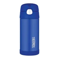 Termosy - Thermos Termos dziecięcy ze słomką 355 ml niebieski 120012 - miniaturka - grafika 1