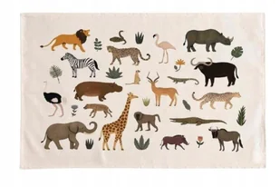 PLAKAT NA PŁÓTNIE EDUKACYJNY DLA DZIECI NA ŚCIANĘ ZWIERZĘTA DEKORACJA - Dekoracje domu PLAKAT NA PŁÓTNIE EDUKACYJNY DLA DZIECI NA ŚCIANĘ ZWIERZĘTA DEKORACJA - Dekoracje domu - miniaturka - grafika 1