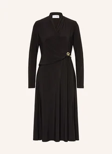 Joseph Ribkoff Sukienka Z Dżerseju W Stylu Kopertowym Z Rękawem 3/4 schwarz - Sukienki - miniaturka - grafika 1