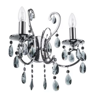 Italux BAROCCO MB72709-2BCH Kinkiet Chrom - Lampy ścienne - miniaturka - grafika 1