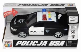 Pojazd Police z wieloma dźwiękami PRO Kids - Samochody i pojazdy dla dzieci - miniaturka - grafika 1