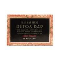 Mydła - 18.21Man Made Detox Bar Soap Sweet Tobacco mydło w kostce 198g - miniaturka - grafika 1