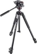 Statywy fotograficzne - Statyw Manfrotto Statyw video Manfrotto MK190X3-2W aluminium, głowica MHXPRO-2W - miniaturka - grafika 1