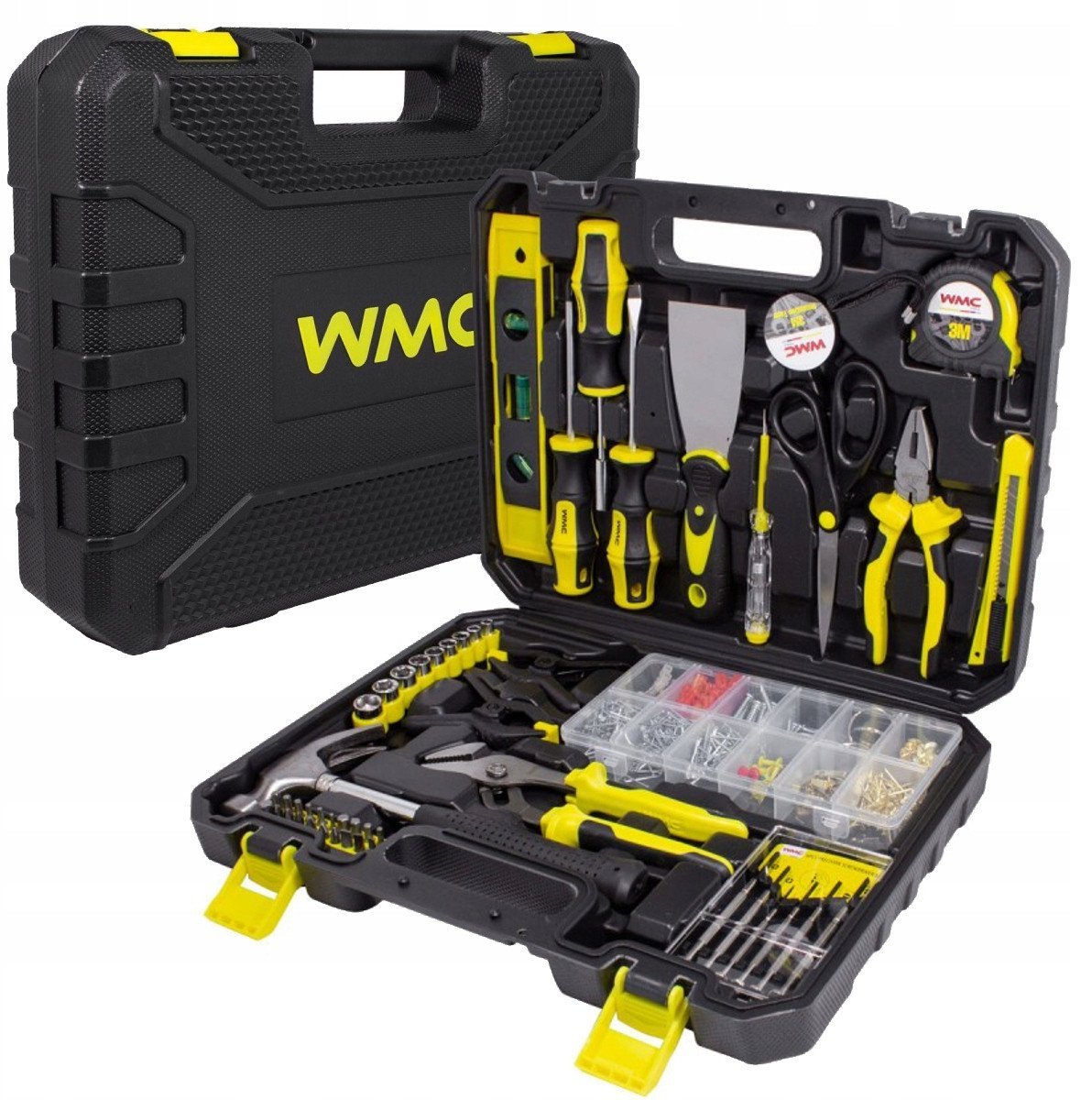 King Tony ZESTAW NARZĘDZI WALIZKA NARZĘDZIOWA 1/4