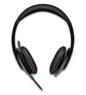 Logitech H540 USB Computer Headset Zestaw suchawkowy Przewodowa Opaska na gow Biuro/centrum telefoniczne Czarny - Słuchawki bluetooth - miniaturka - grafika 1