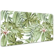 Podkładki na biurko - Duża podkładka na biurko Tropikalne liście 100x50cm, Dywanomat - miniaturka - grafika 1