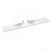 Umywalki - Marmorin Ugo Duet 153,5/250x40 PR092012500 - miniaturka - grafika 1