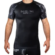 Kimona, stroje i obuwie - Rashguard do MMA/BJJ męski Ground Game Moro 4.0 z krótkim rękawem - miniaturka - grafika 1