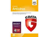 Programy antywirusowe - Kod aktywacyjny G DATA Program antywirusowy Antivirus 1 PC rok - miniaturka - grafika 1