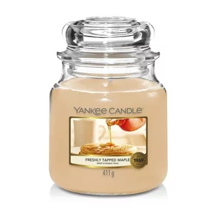 Świece - Yankee Candle Freshly Tapped Maple Słoik średni 411g | Darmowa dostawa 1631318E - grafika 1