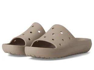 Crocs Klasyczne klapki uniseks dla dorosłych 2.0, kapcie dla kobiet i mężczyzn, brązowy (taupe), 42/43 EU - Kapcie damskie - miniaturka - grafika 1