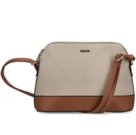 Torebki damskie - Rieker H1510-60 BEIGE COMBINATION torebka damska beżowa - miniaturka - grafika 1