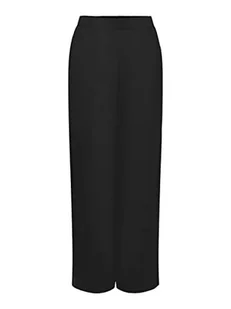 ONLY Onlalma Life Poly Palazzo Pant Solid Ptm spodnie damskie, czarny, S - Spodnie damskie - miniaturka - grafika 1