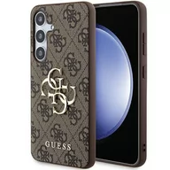 Etui i futerały do telefonów - Guess Etui HardCase 4G Big Metal Logo do Galaxy A55, brązowe - miniaturka - grafika 1