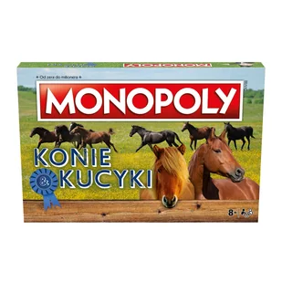 WINNING MOVES Monopoly Konie i kucyki - Gry planszowe - miniaturka - grafika 1