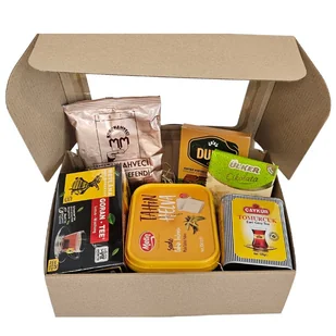 Zestaw Prezentowy nr6 turecka herbata MEVLANA Kawa Turecka Chałwa Czekolada - Zestawy upominkowe Zestaw Prezentowy nr6 turecka herbata MEVLANA Kawa Turecka Chałwa Czekolada - Zestawy upominkowe - miniaturka - grafika 1