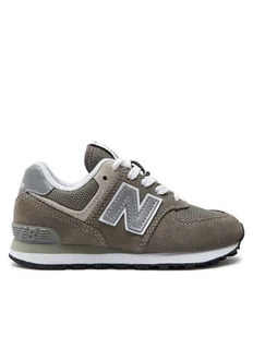 New Balance Sneakersy PC574EVG Szary - Buty dla chłopców - miniaturka - grafika 1