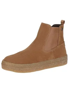 Caprice Damskie ciepłe buty 9-26302-43, modne kozaki, Cognac Suede, 38 EU, Cognac Suede, 38 EU - Kozaki damskie - miniaturka - grafika 1