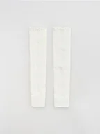 Moda i Uroda OUTLET - Reserved - Ocieplacze na nogi - złamana biel - miniaturka - grafika 1