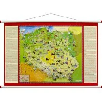Polska Młodego Odkrywcy Mapa Ścienna Dla Dzieci 580X380 Mm - Materiały pomocnicze dla uczniów - miniaturka - grafika 1