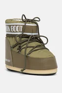 Śniegowce damskie - Moon Boot śniegowce MB ICON LOW NYLON kolor zielony 80D1409340 M006 - miniaturka - grafika 1