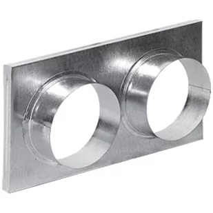 Przyłącze Do Kratki 22X37 Fi150X2 - Akcesoria kominkowe - miniaturka - grafika 1