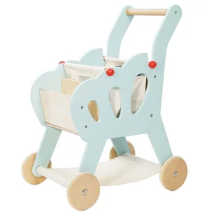 Drewniany koszyk na zakupy dla dzieci Le Toy Van - Zabawy w naśladowanie dorosłych Drewniany koszyk na zakupy dla dzieci Le Toy Van - Zabawy w naśladowanie dorosłych - miniaturka - grafika 1
