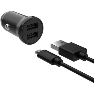 Ładowarka samochodowa FIXED FIXCC15N-2UL-BK 15W Czarny - Ładowarki samochodowe - miniaturka - grafika 1