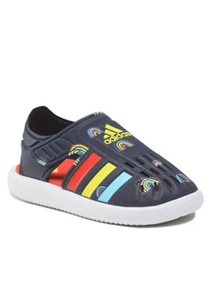 Buty dla chłopców - adidas Sandały Water Sandal C GY2459 Granatowy - grafika 1