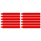 Kreda - Kreda techniczna do znakowania czerwona 12 sztuk - miniaturka - grafika 1