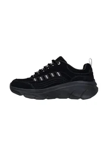 Skechers Damskie trampki D'LUX Walker 2.0 Golden Step, czarne, 39 EU, Czarny, 39 EU - Trampki damskie - miniaturka - grafika 1