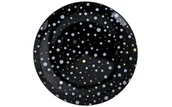 Talerze - Talerz płytki obiadowy Black Galaxy 28 cm - miniaturka - grafika 1